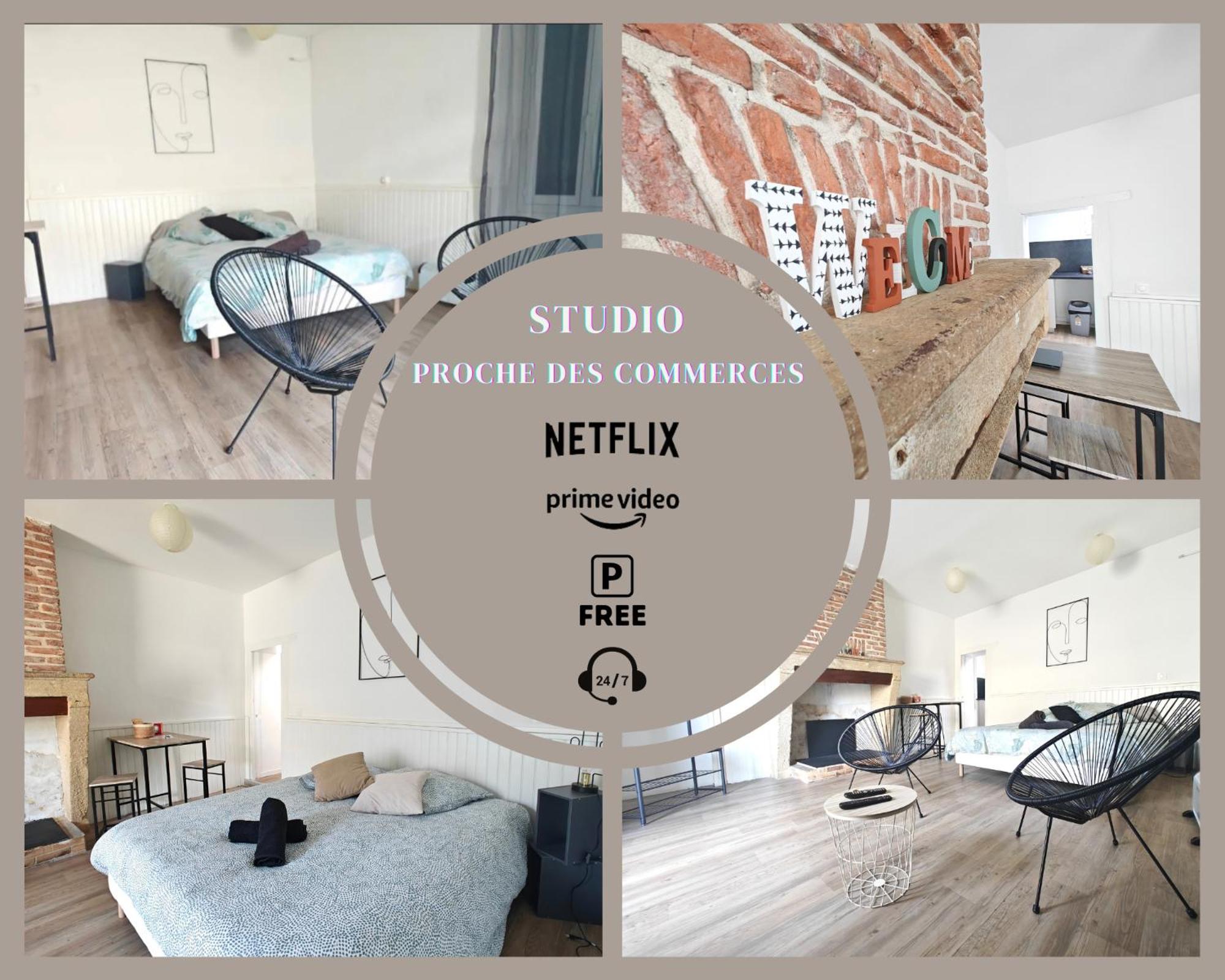 Studio Entier Proche Des Commerces - 1 A 2 Pers - 朗贡 外观 照片